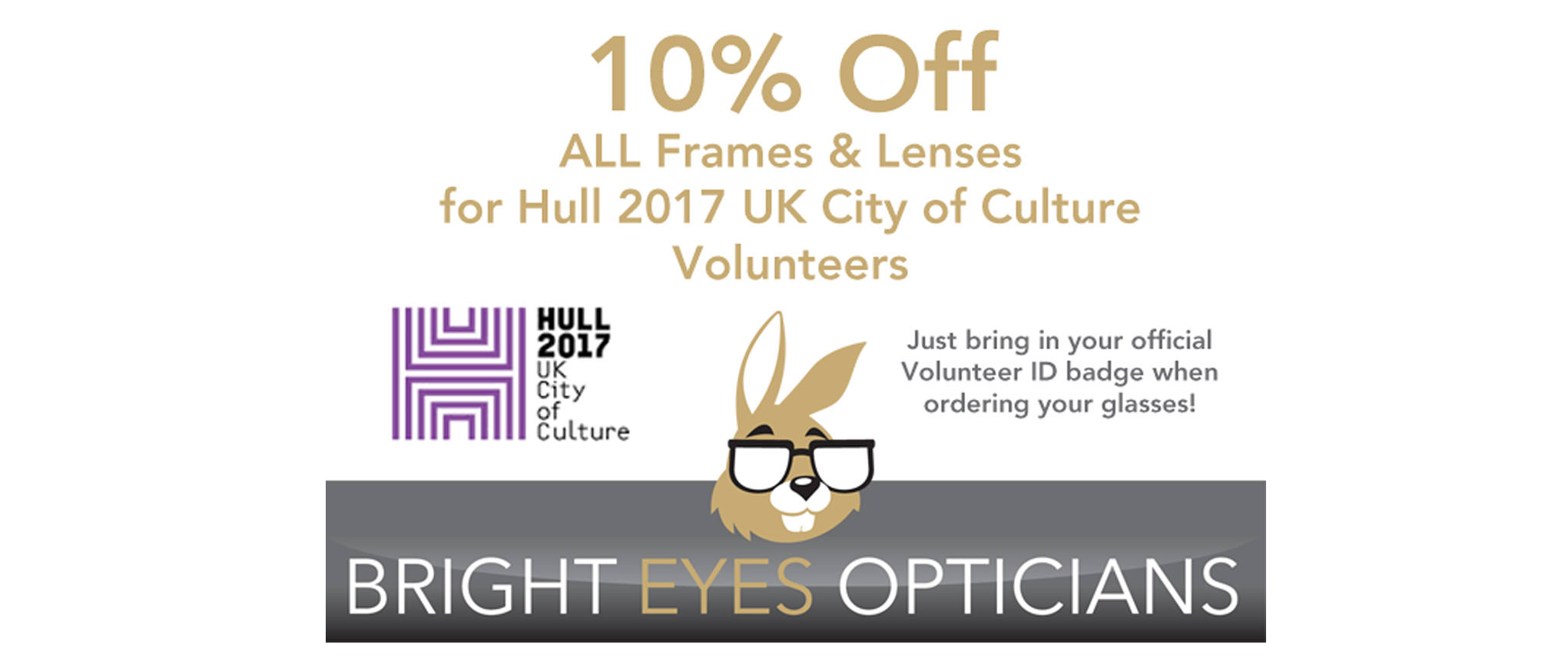City of Culture, Hull, Special Offer, Glasses